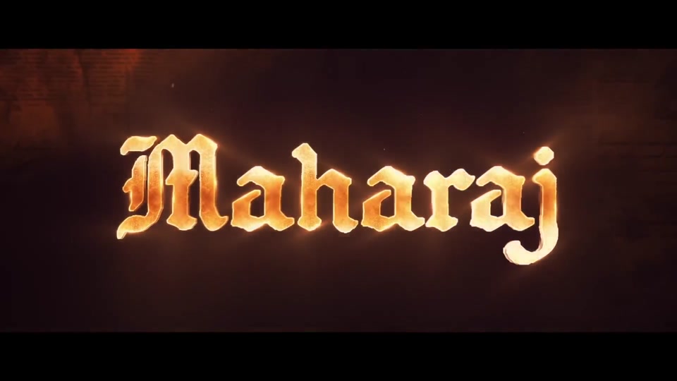 Maharaj title or brand card